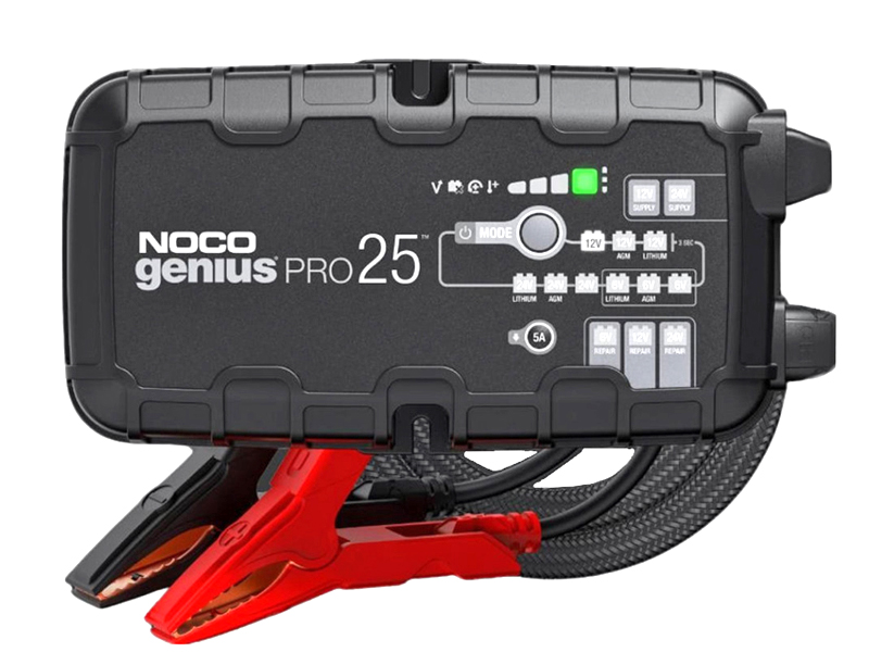 Noco Genius 25 Batteriladdare 6V/12V/24V 25A
