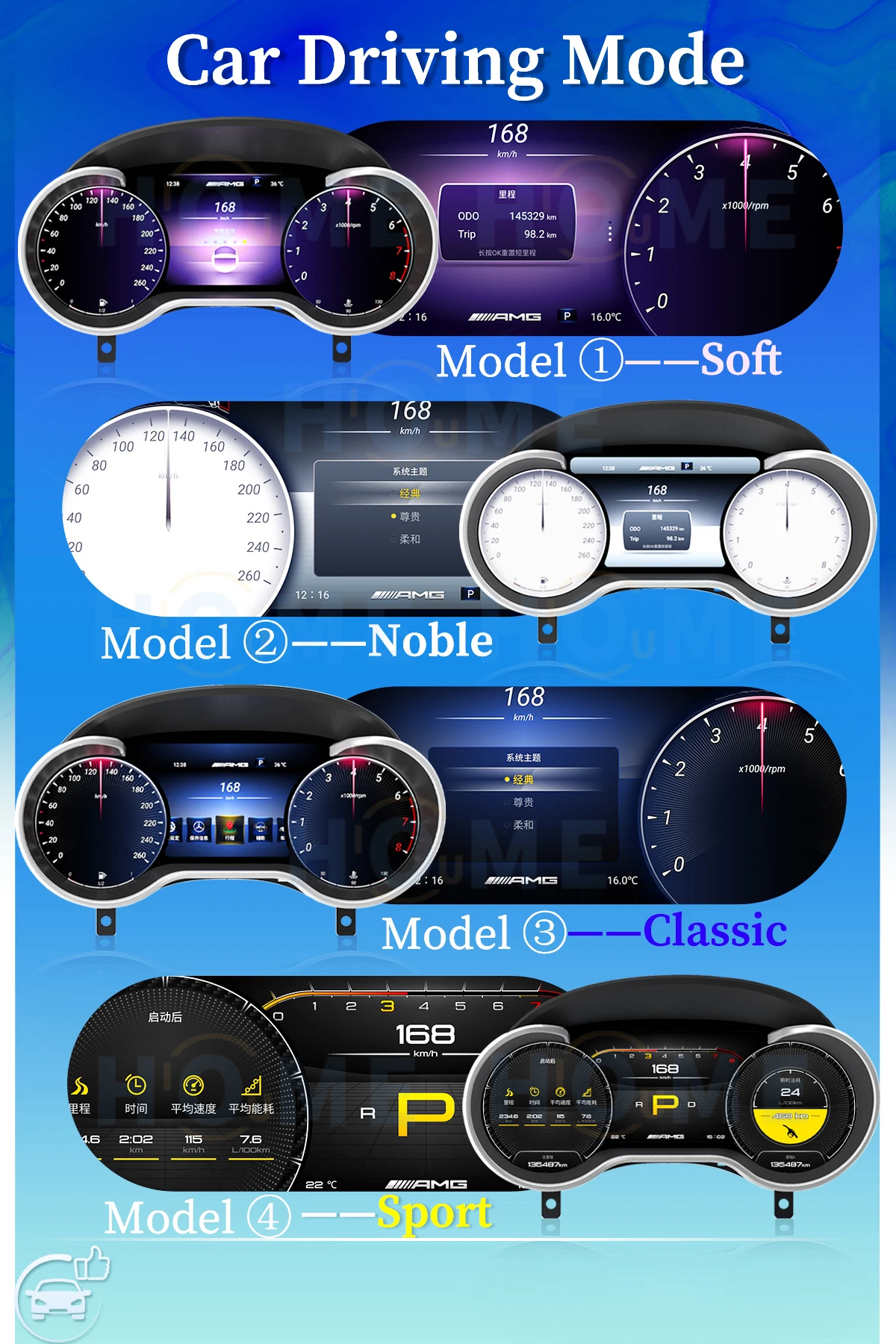 speedometer DIGITAL PETROL  - 6