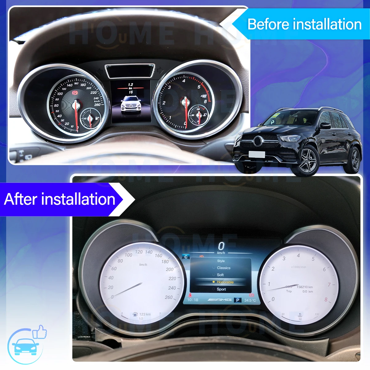 speedometer DIGITAL PETROL  - 7
