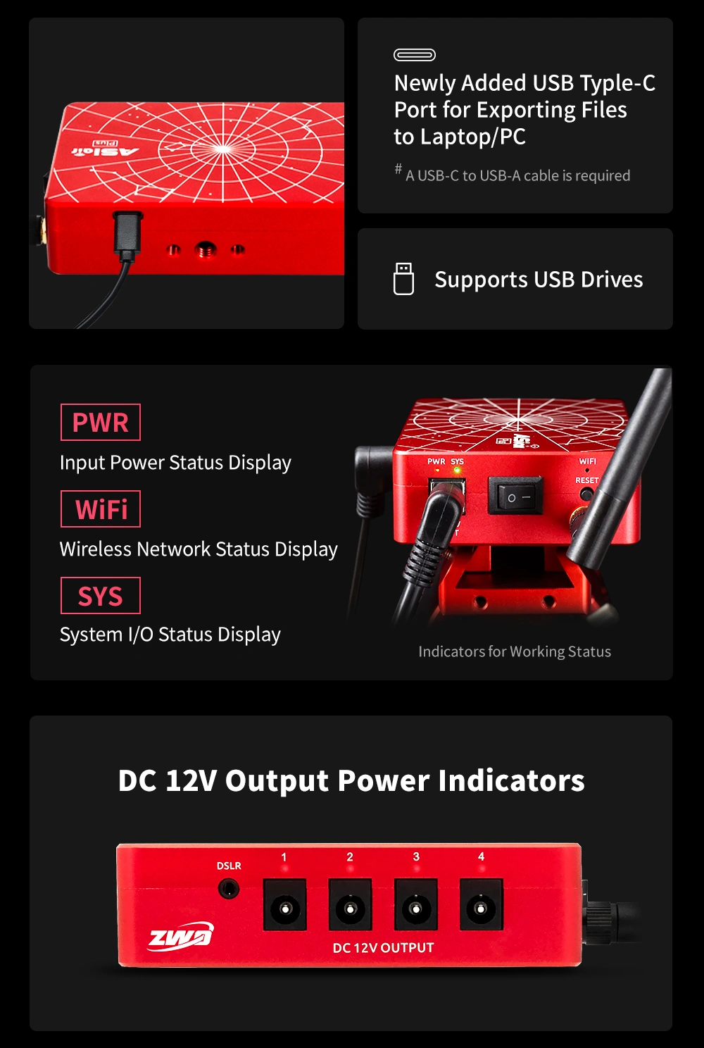 ZWO ASIAIR PLUS - 256 GB - 8
