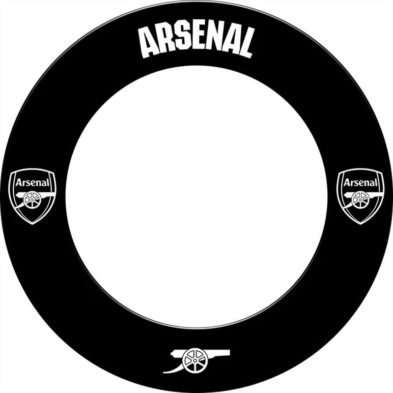 Arsenal FC Surround The Gunners Mono Logo Black