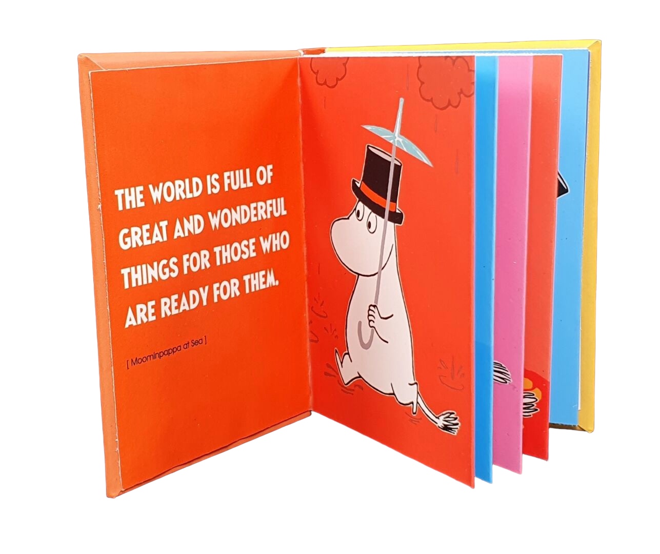 Moomin Book Magnet - Moominpappa - 3
