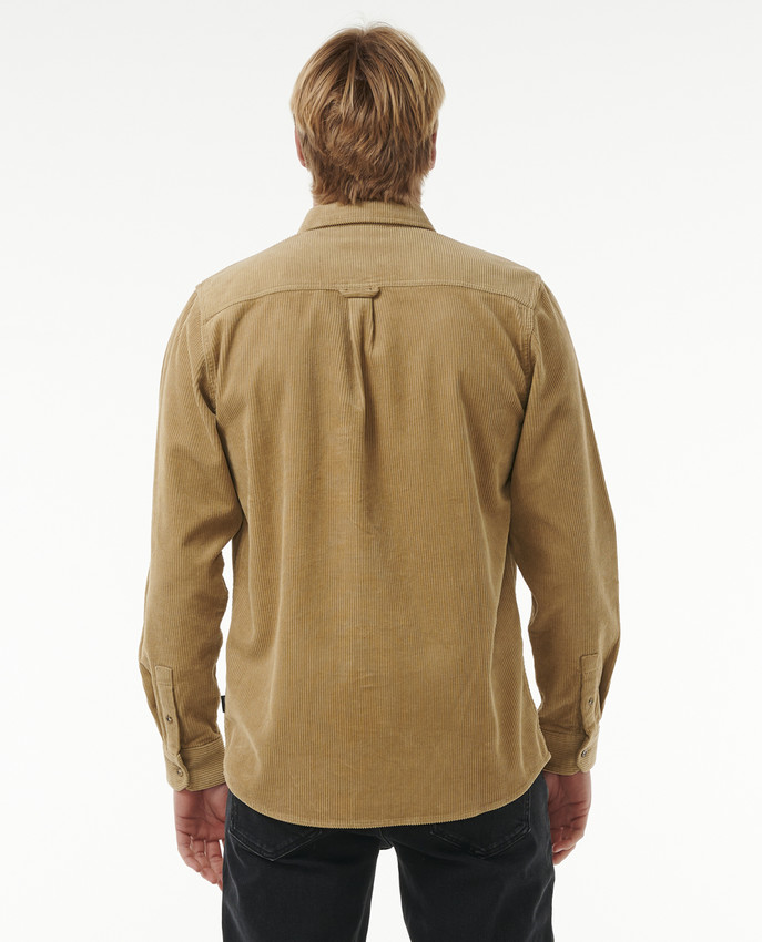 Rip Curl Classic Surf Cord Långärmad Skjorta Dark Khaki - 2