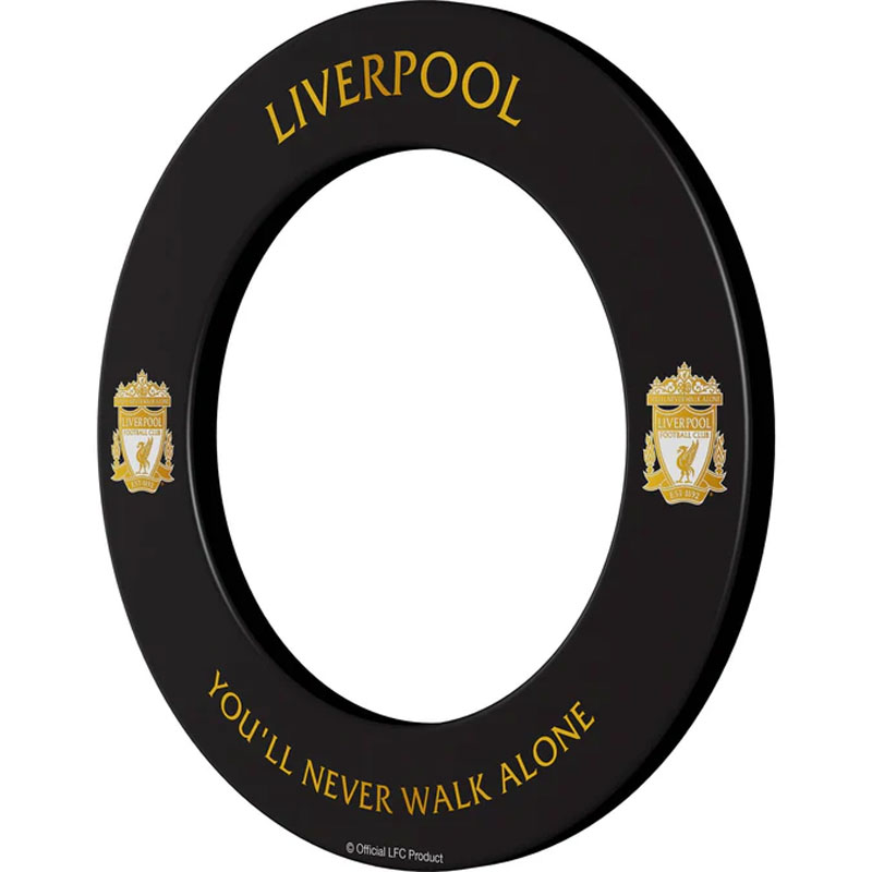 Liverpool FC Surround Gold Crest Black - 2