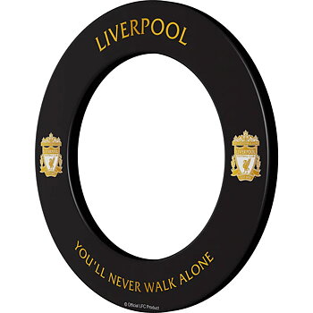 Liverpool FC Surround Gold Crest Black