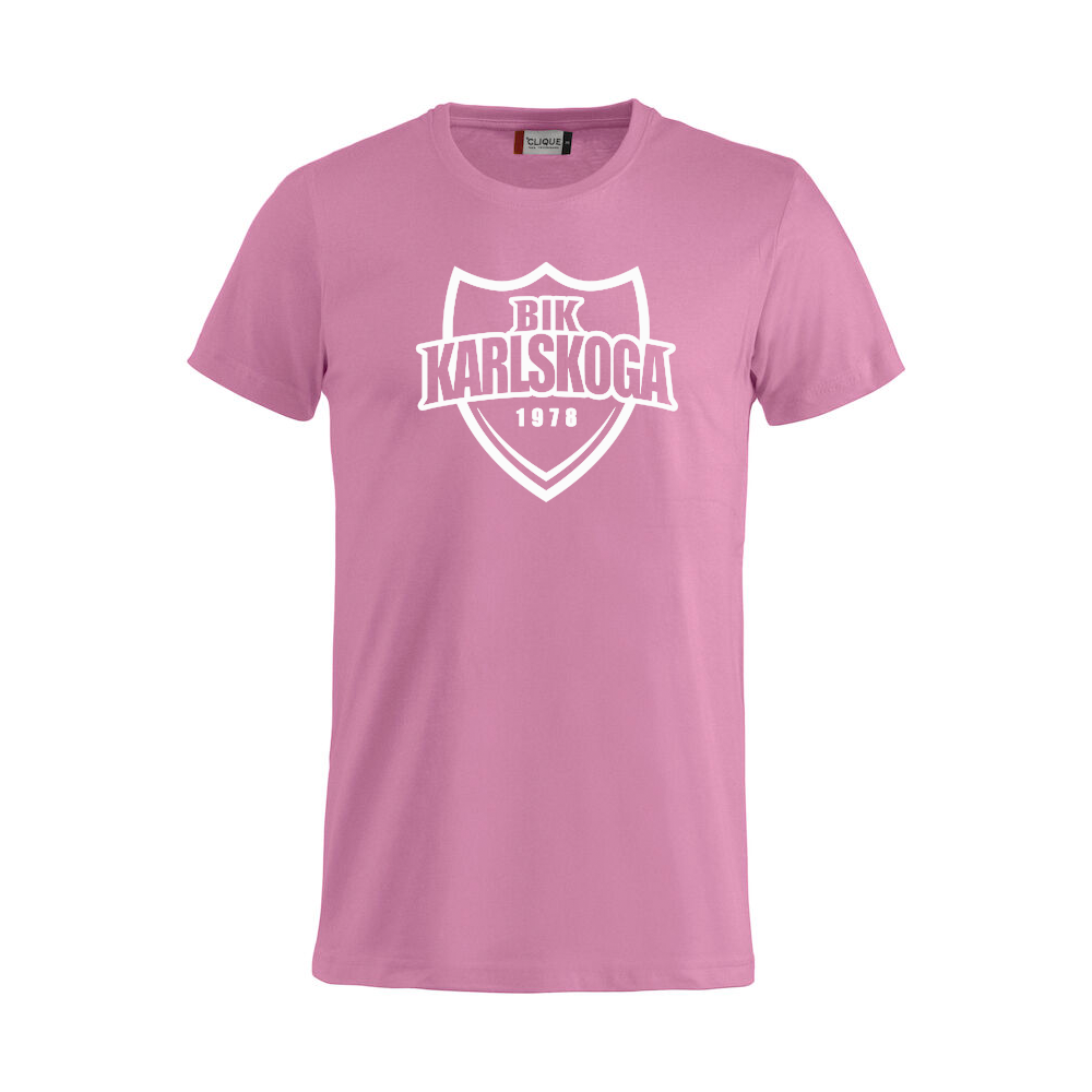 Rosa T-shirt med stort tryck - 2