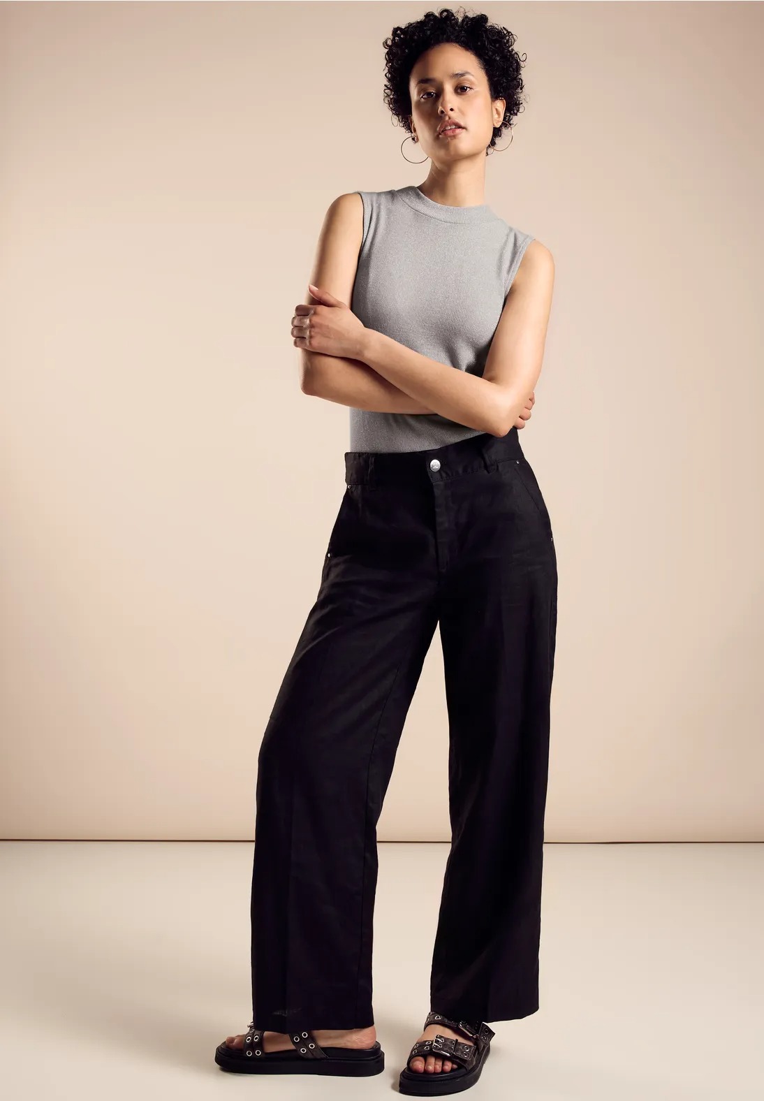 LTD QR Shiny Turtle Neck Top - Street One