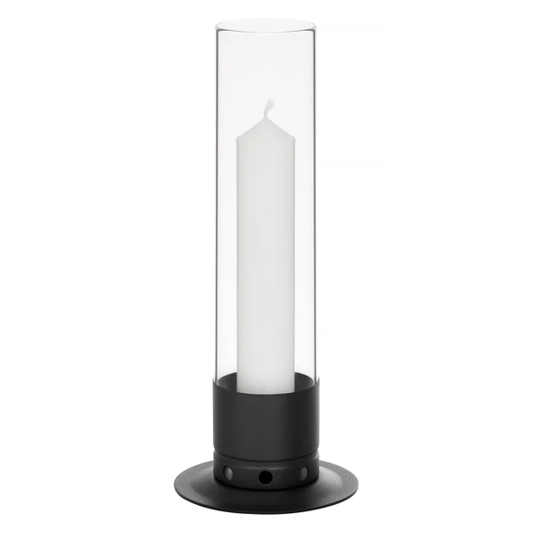 Kattvik Ljusstake Matt Svart Large