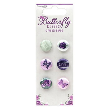 Butterfly Kisses Brads, Dovecraft