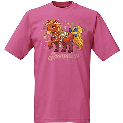 Barn T-shirt Little Dalahorse Country rosa