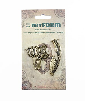 Flowers 2, Metal Embellishments, Mitform