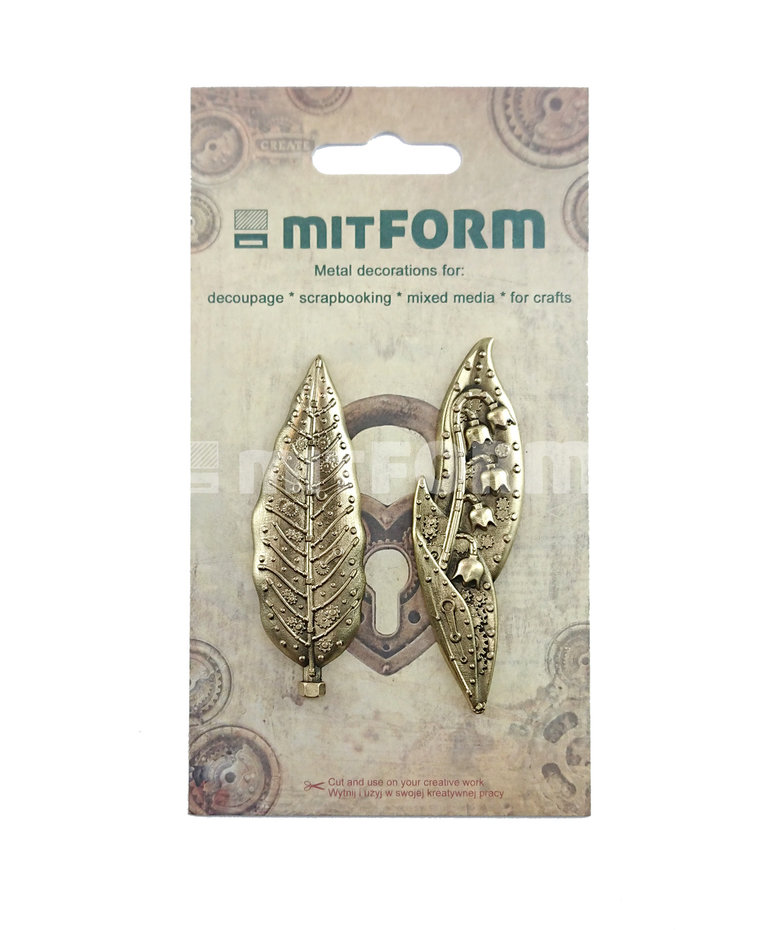 Flowers 4, Metal Embellishments, Mitform
