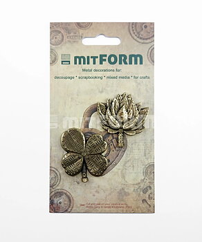 Flowers 5, Metal Embellishments, Mitform