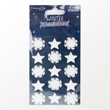 Foam Stickers 15st, Winter Wonderland, Dovecraft