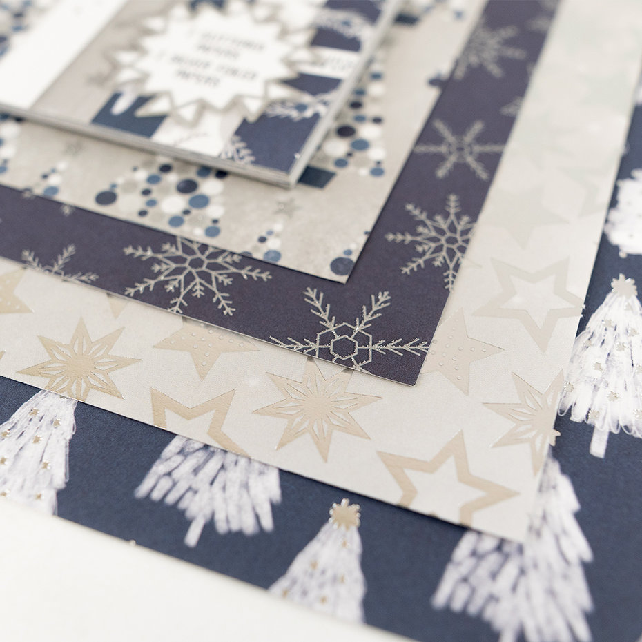 Winter Wonderland, 36ark, 6"x6" block, Dovecraft - 6