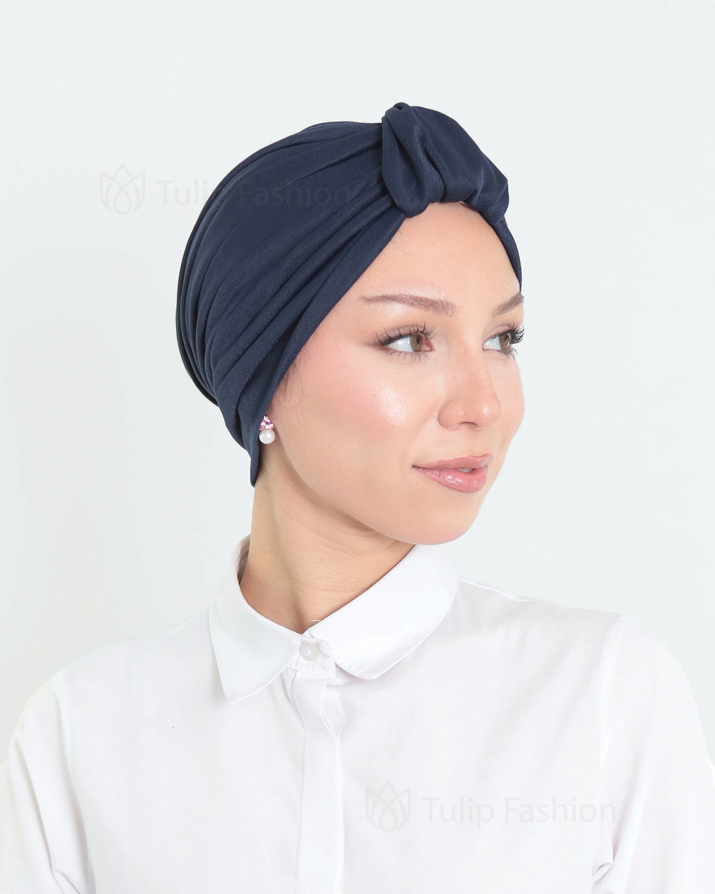 Turban - Zehra - Marinblå