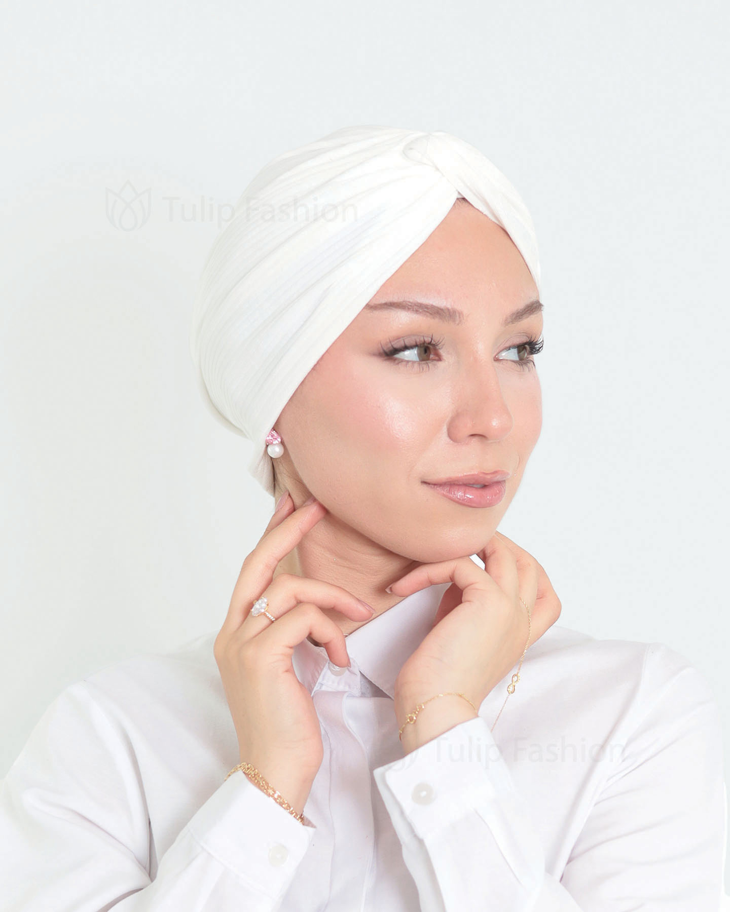 Turban - Nermin - White