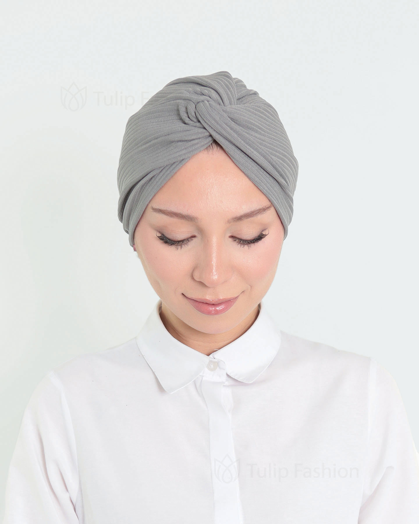 Turban - Nermin - Grå - 2