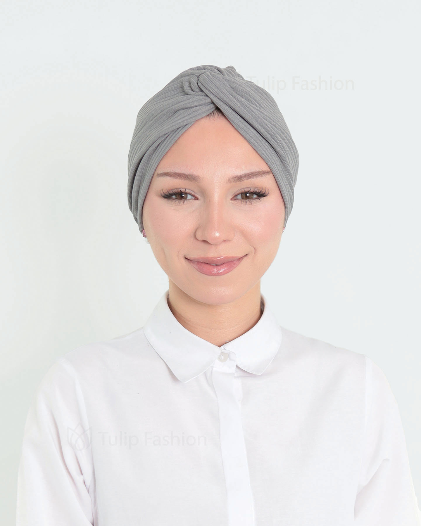 Turban - Nermin - Grå - 3