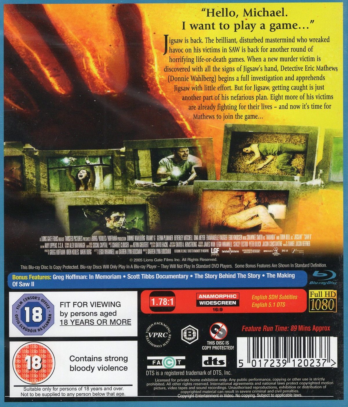 Saw II (ej svensk text) (Blu-ray) - 2