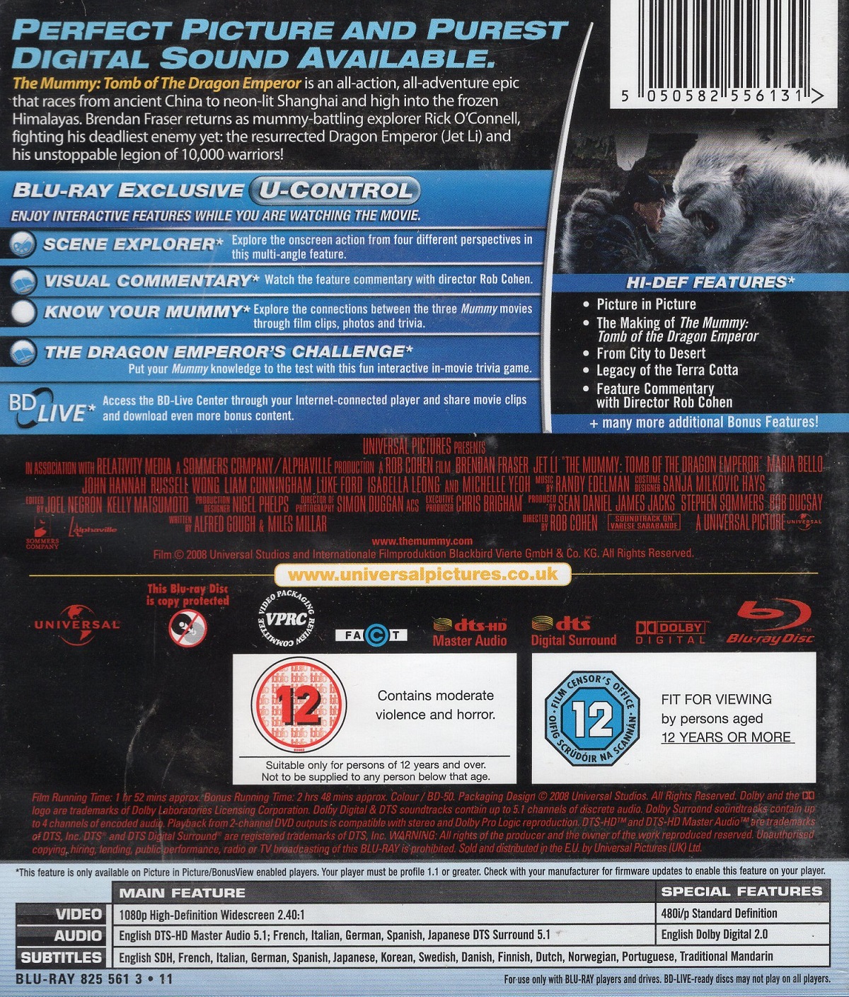 Mumien - Drakkejsarens Grav (Blu-ray) - 2