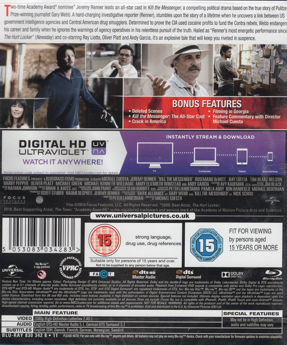 Kill The Messenger (Blu-ray) - 2