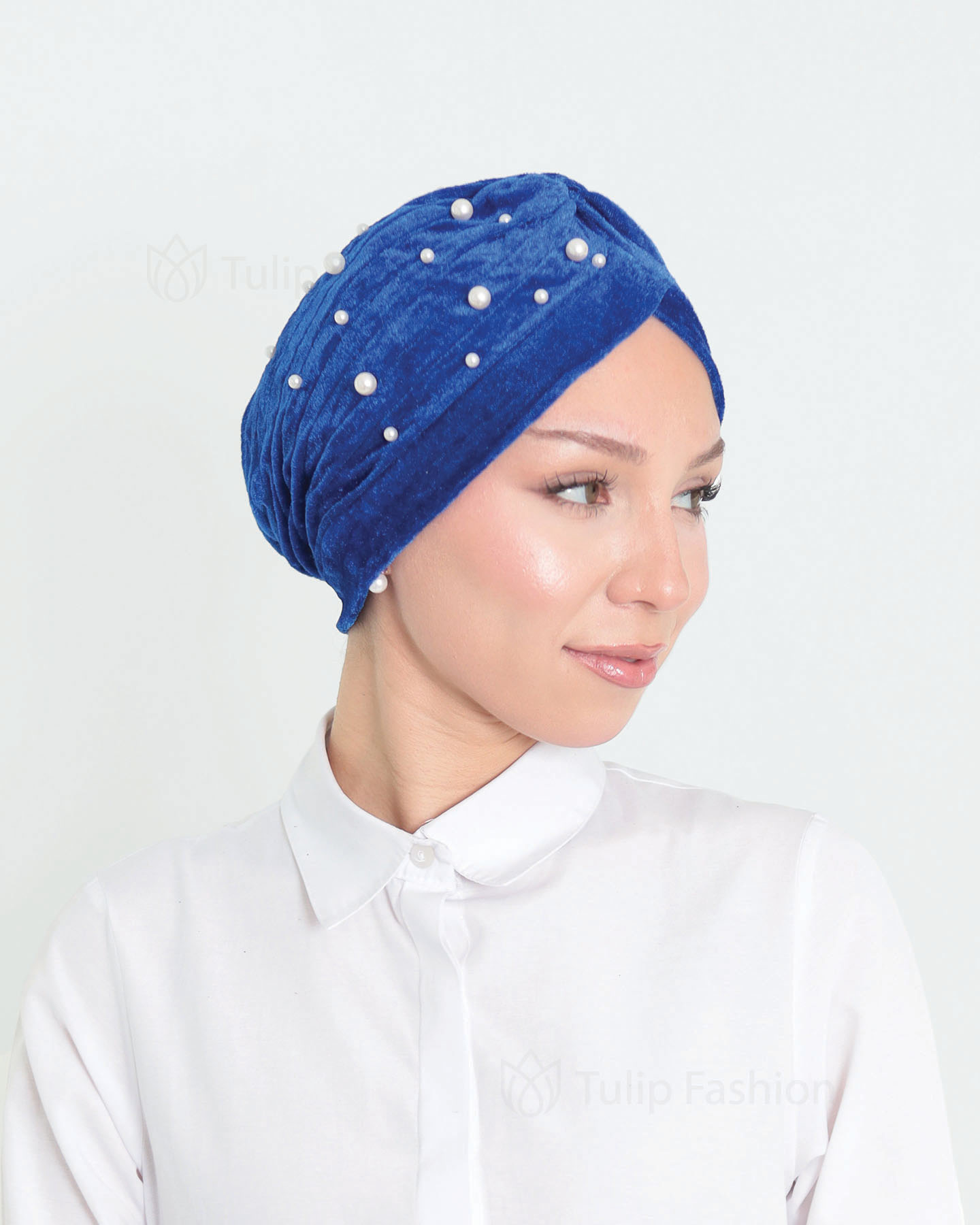 Turban - Inciler - Royal Blue