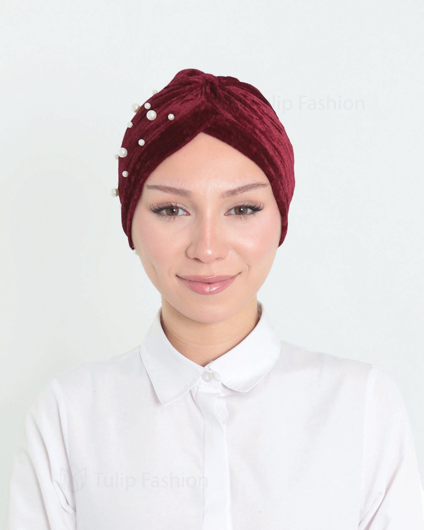 Turban - Inciler - Maroon - 3