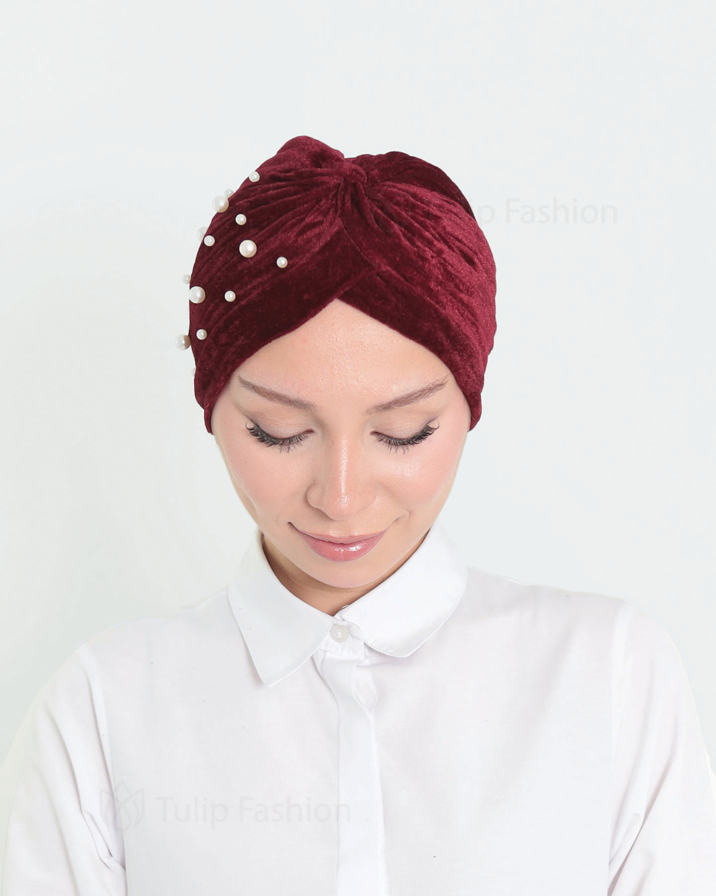 Turban - Inciler - Maroon - 2