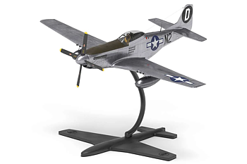 Airfix A55013 Modell Flygplan Startt Set North American P-51D Mustang 1:72