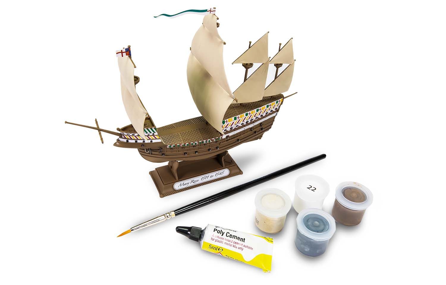 Airfix  A55114A Modellfartyg Startset 1:43 Mary Rose - 3