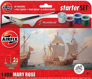 Airfix  A55114A Modellfartyg Startset 1:43 Mary Rose