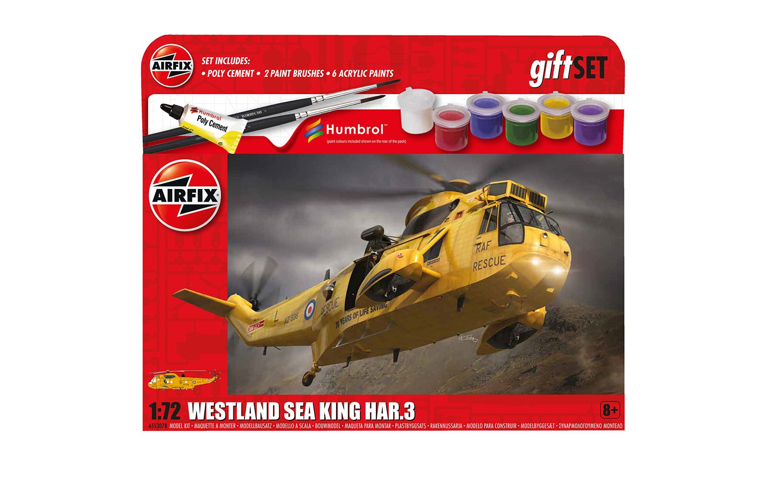 Airfix A55307B Modellhelikopter Westland Sea King HAR.3, 1:72