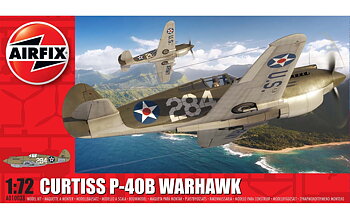 Airfix Modellflyg A01003B Curtiss P-40B Warhawk 1:72