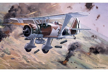 Airfix Modellflyg A02051V 1:76 Henschel Hs123A-1