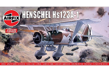 Airfix Modellflyg A02051V 1:76 Henschel Hs123A-1
