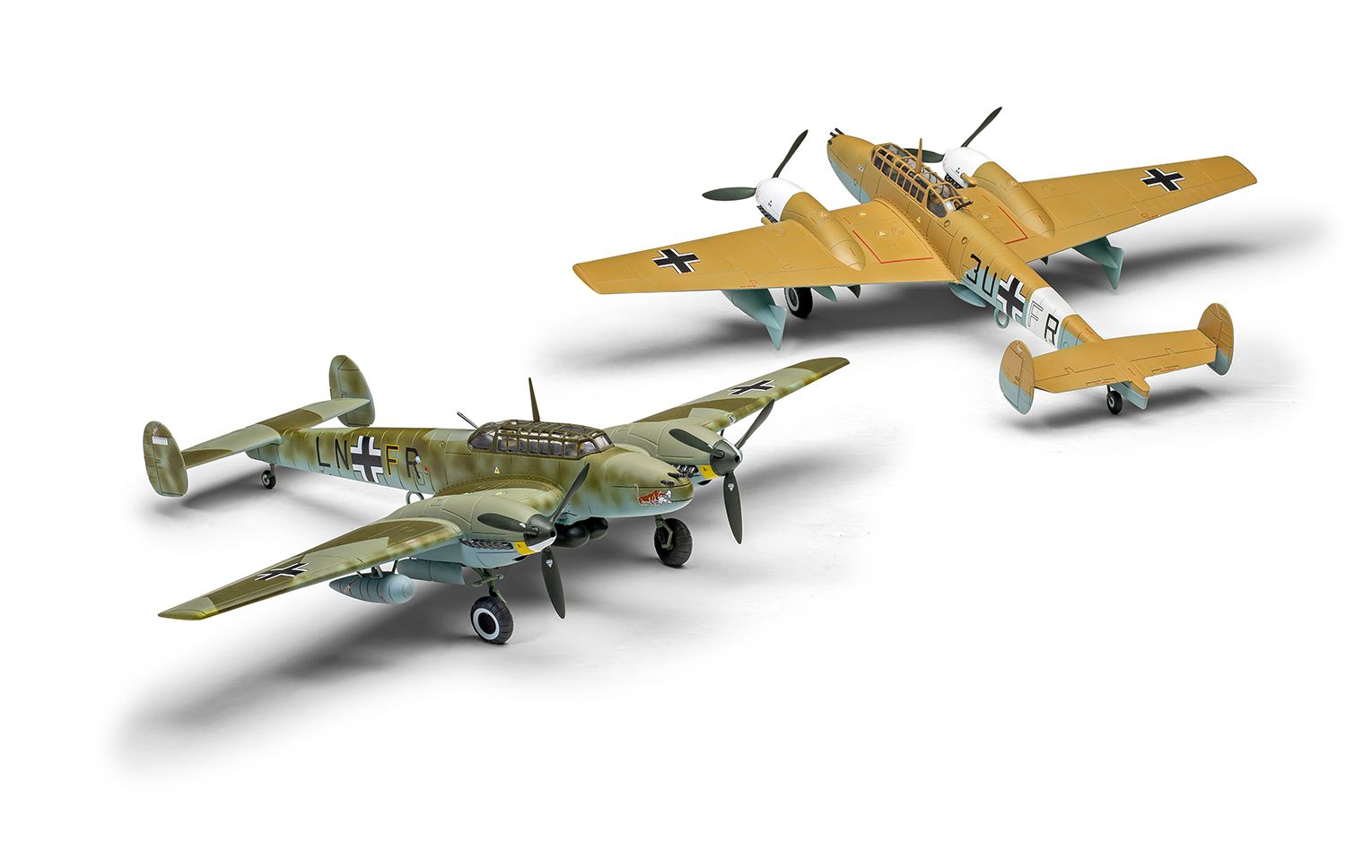 Airfix Modellflyg A03081A Messerschmitt Bf110E/E-2 TROP 1:72 - 3