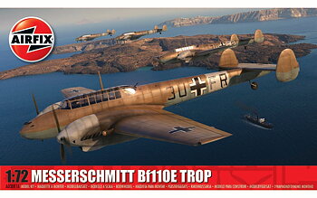 Airfix Modellflyg A03081A Messerschmitt Bf110E/E-2 TROP 1:72