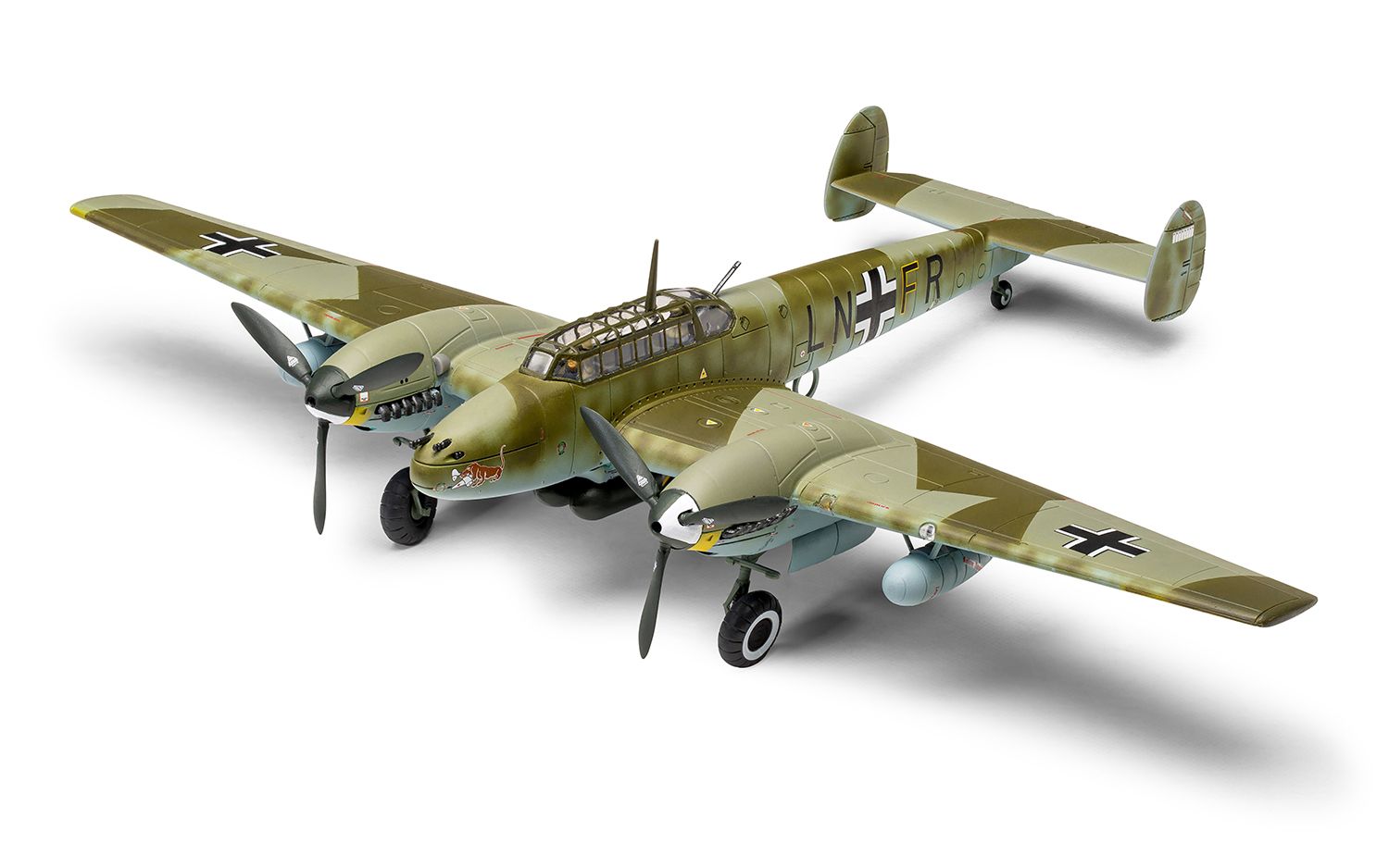 Airfix Modellflyg A03081A Messerschmitt Bf110E/E-2 TROP 1:72 - 2