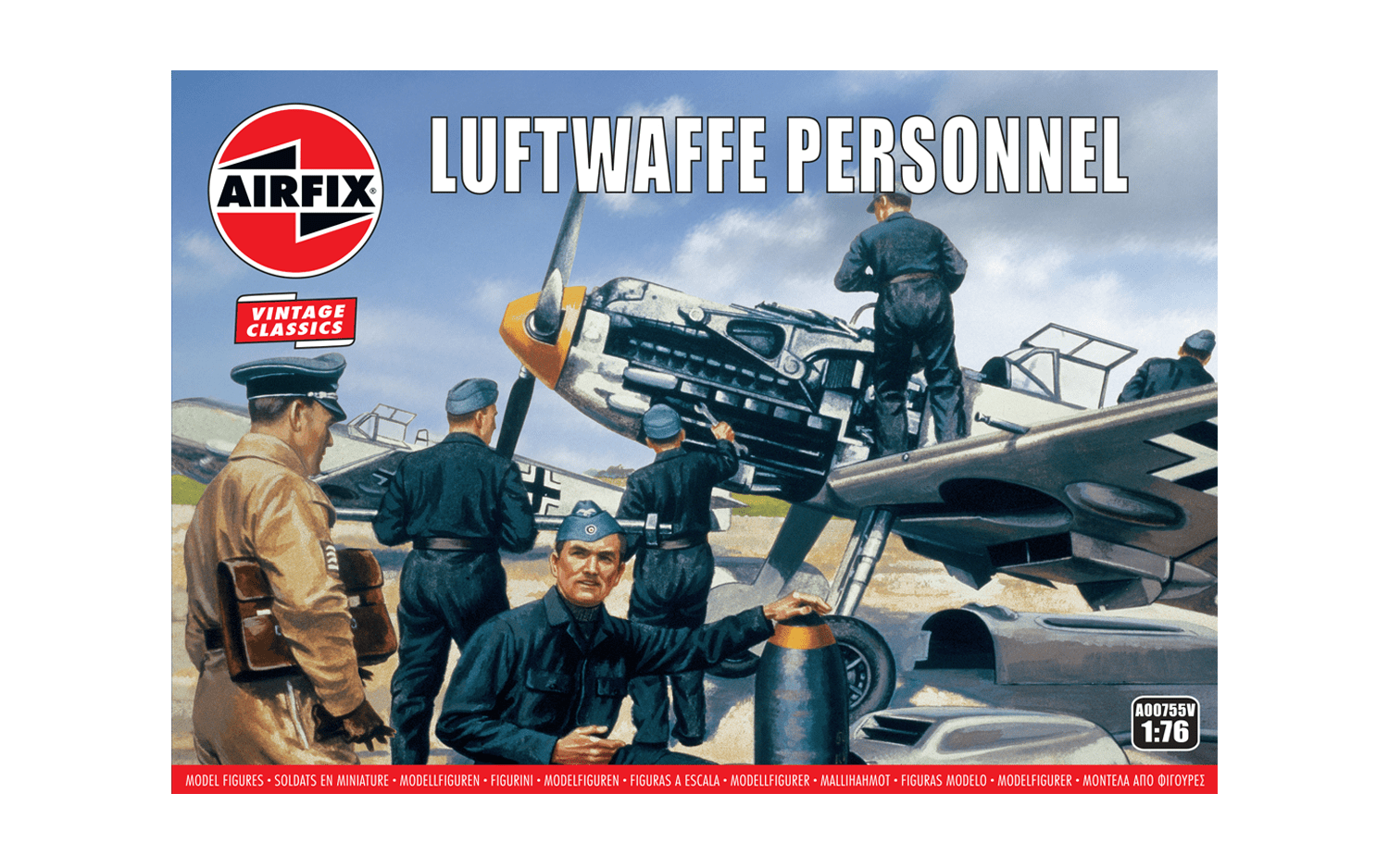 Airfix Modellbygge Flygpersonal A00755V Luftwaffe Personnel