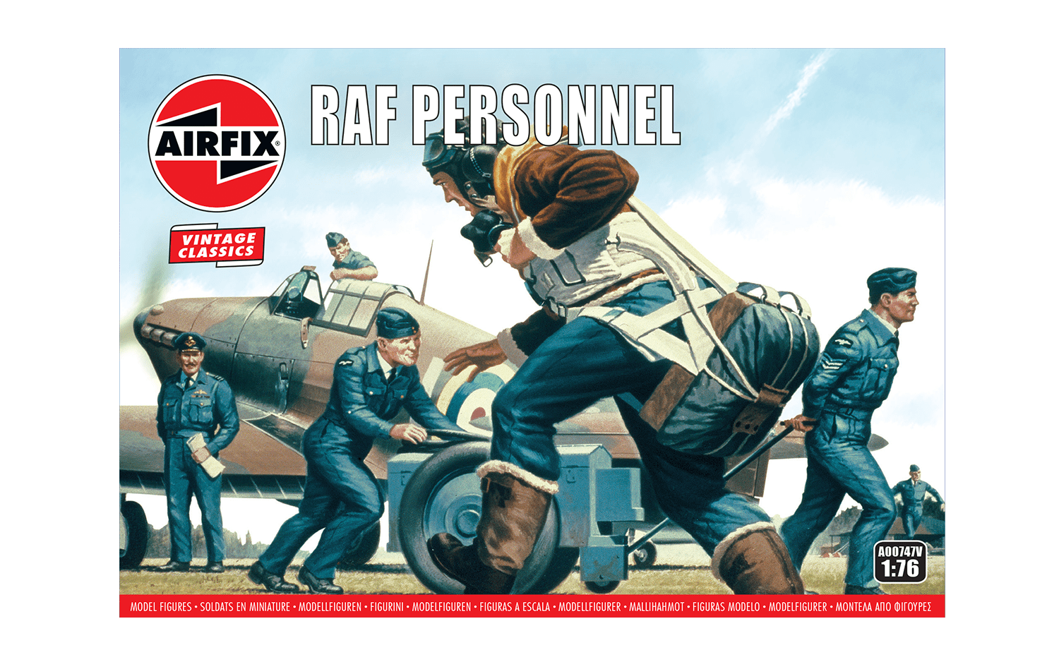 Airfix Modellbygge A00747V RAF Personnel