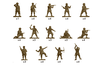 Airfix Modellbygge A00751V US Paratroops