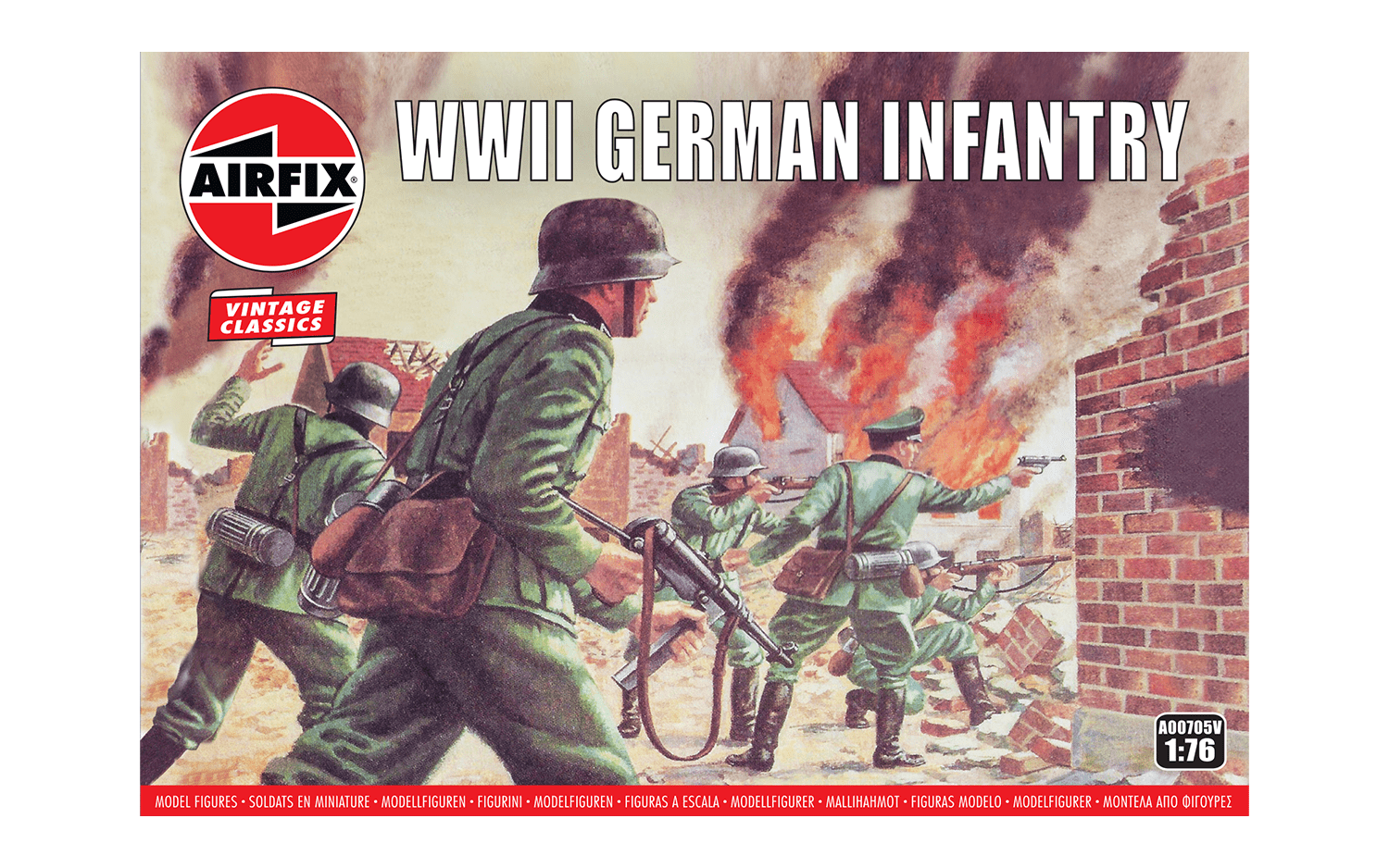 Airfix Modellbygge A00705V WWII German Infantry