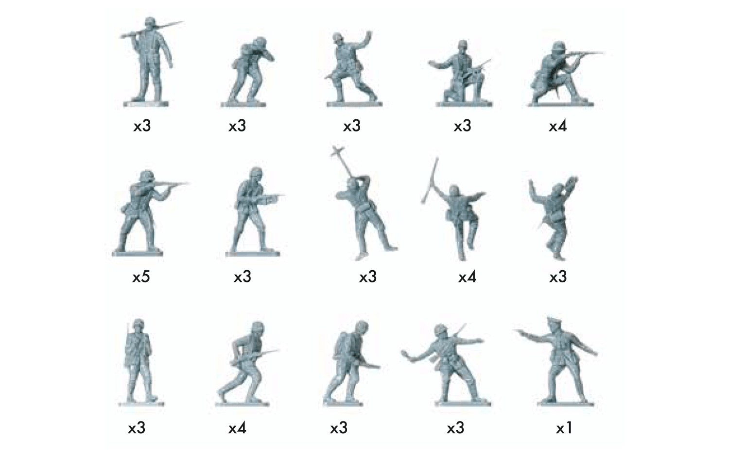 Airfix Modellbygge A00705V WWII German Infantry - 2