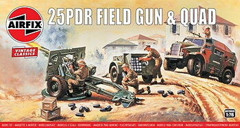 Airfix Modellbygge A01305V 25pdr  Field Gun