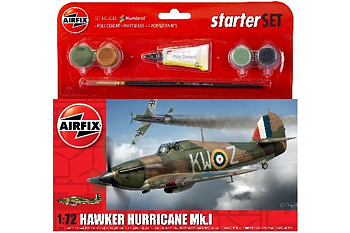 Airfix A55111A Hawker Hurricane Mk.I, 1:72 Gift Set