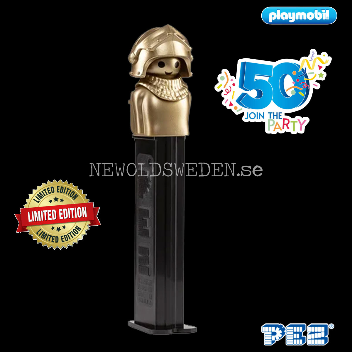 PLAYMOBIL 71604 ENSEMBLE Chevalier d'or cheval chevalier accessoires