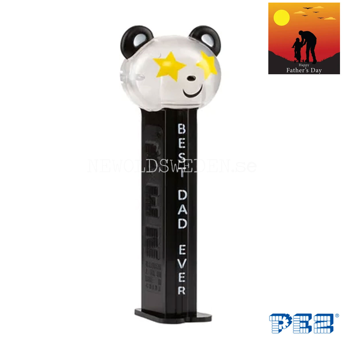 PEZ Dispenser SPECIAL CRYSTAL PANDA BOY (Father's Day 2024) Limited Edition - PE32 - 5