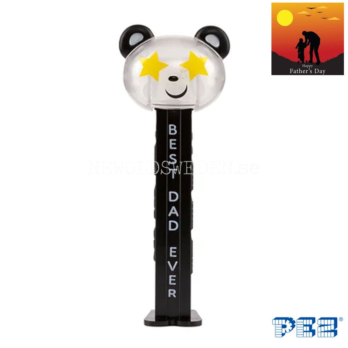 PEZ Dispenser SPECIAL CRYSTAL PANDA BOY (Father's Day 2024) Limited Edition - PE32 - 6