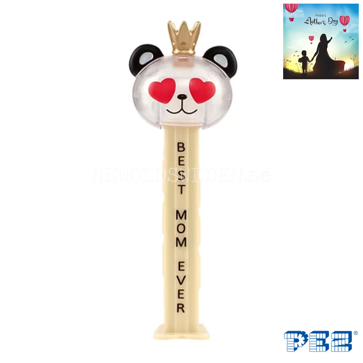 PEZ Dispenser SPECIAL CRYSTAL PANDA BOY (Mother's Day 2024) Limited Edition - PE32 - 6